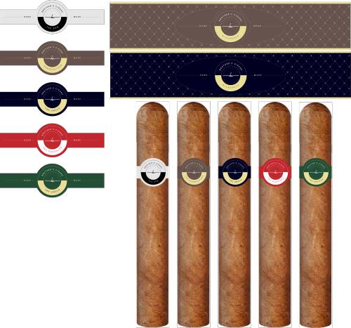 Graphic Design - Cigar Brand Design